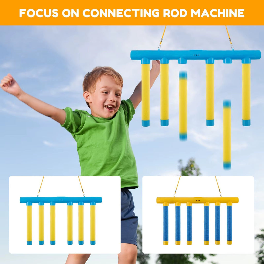 Challenge Falling Sticks Game Kids Stick Catching Toy Training Reaction Hand Eye Educational Parent-Child Interactive Toy Sports - Quality products