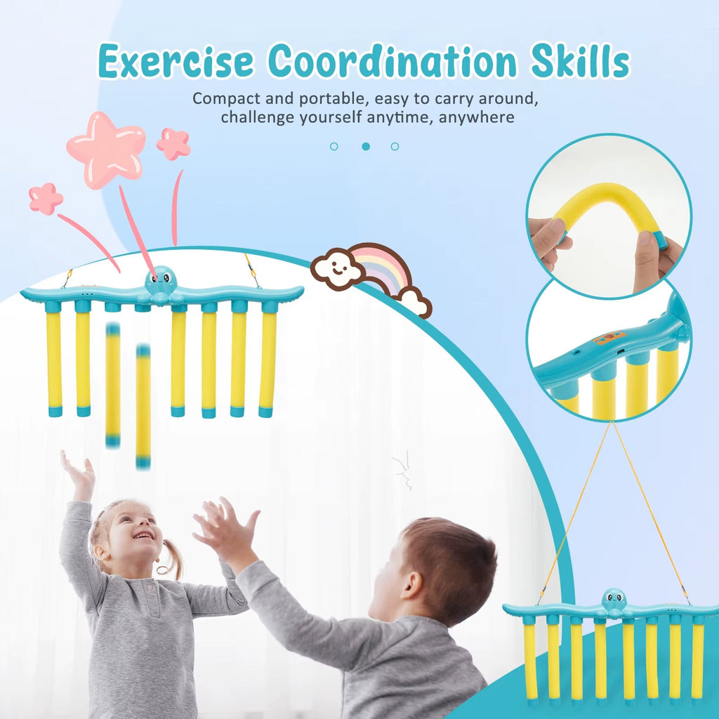 Challenge Falling Sticks Game Kids Stick Catching Toy Training Reaction Hand Eye Educational Parent-Child Interactive Toy Sports - Quality products
