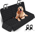 Dog Car Seat Cover, Back Seat Cover for Dogs Pet Car Seat Protector Waterproof Bench Car Seat Cover, Non-Slip Rear Seat Cover Fits Middle Armrest for Most Cars Suvs Trucks - Black - Quality products