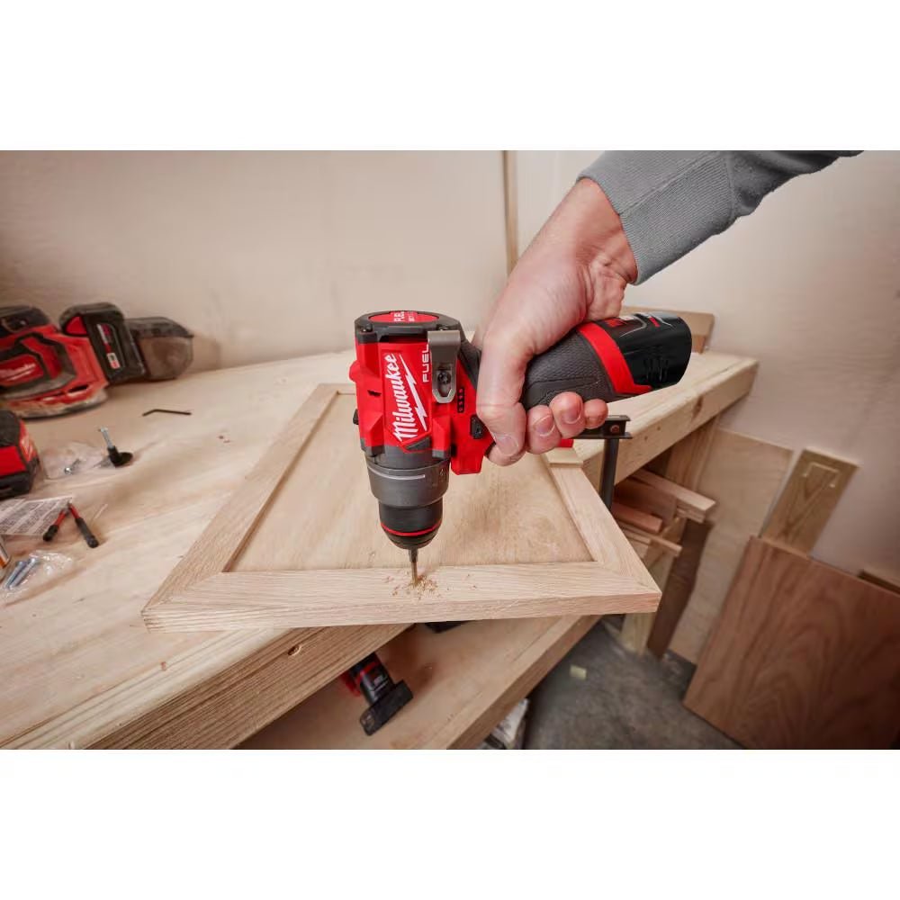 M12 FUEL 12-Volt Lithium-Ion Brushless Cordless Hammer Drill & Impact Driver Combo Kit (2-Tool) with Bit Set (45-Piece) - Quality products