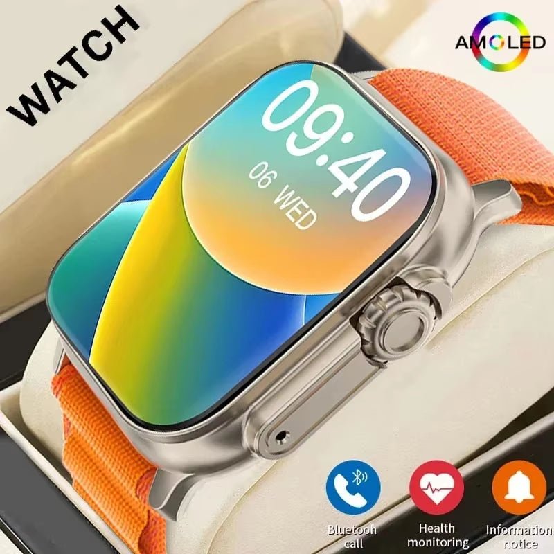 Smart Watch Bluetooth Talk Smartwatch Message Alert Heart Rate Monitor Sports Watch for Android IOS Men Women - Quality products