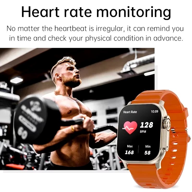 Smart Watch Bluetooth Talk Smartwatch Message Alert Heart Rate Monitor Sports Watch for Android IOS Men Women - Quality products