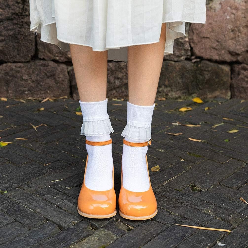 Women Ankle Socks, Women Lace Ruffle Frilly Ankle Socks Fashion Ladies Girl Princess - Quality products